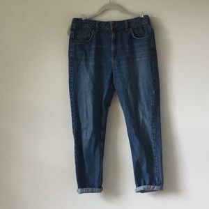 Milo/mom/boyfriend high waisted jean W30L32